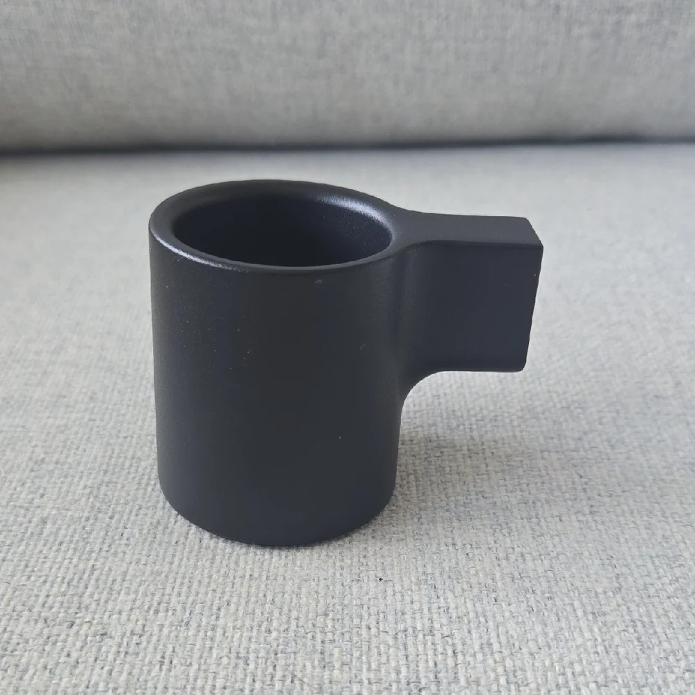 IKEA Black and White Candle Holders Minimalist Design